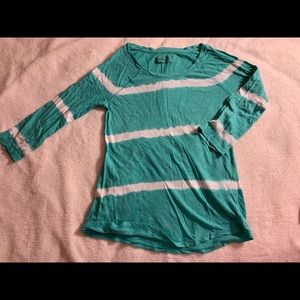 Hollister striped long sleeve t shirt